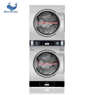 China Drying Popular New Producing Stack Dryer Coin Commercial Laundry Machines dryer machine for sale