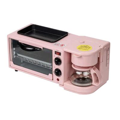 China Convenient Household High Quality Easy Operation and Pot Saving Stove Oven Coffee Three-in-One Breakfast Machine for sale