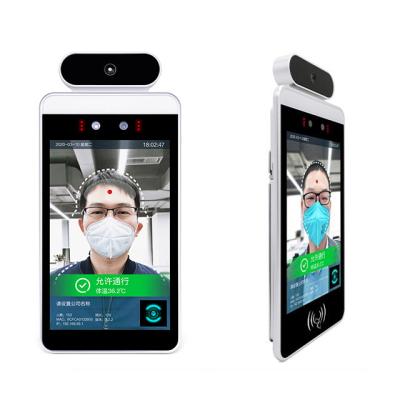 China 8inch Face Recognition Device Time Attendance Facial Time Recorder TK-8 for sale