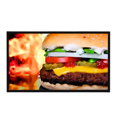 China Indoor 32inch Wall Mount Digital Signage LCD Advertising Player For Restaurant Cafe Subway for sale