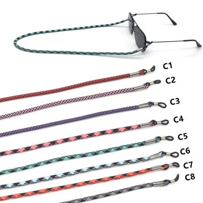 China Anti - Fog High Quality Polyester Sunglasses Chains Adult Glasses Rope For Sunglasses Reading Glass Chain for sale