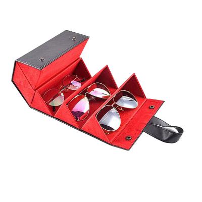 China Custom Polygon Folding Portable Storage Folding Glass Packing Boxes for sale