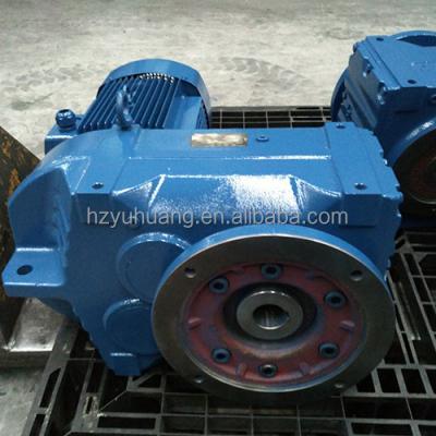 China F seies flange mounting helical gearbox for machine F series gearbox for sale