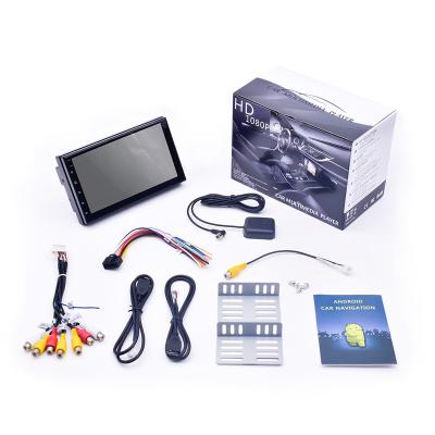 China Android 7 inch hd mp5 player brand new factory price car radio din 2 video screen for sale