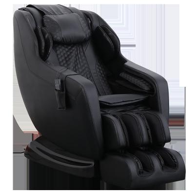 China Electric Full Body PU Body Massage Leather Chair With Foot Roller Price for sale