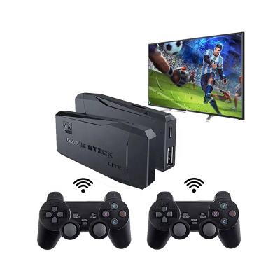 China 4K TV Box with 2 Gamepads 16 Years Professional Manufacturer for 4K TV Game Console with Classic Controllers Wireless Video Games Player for sale