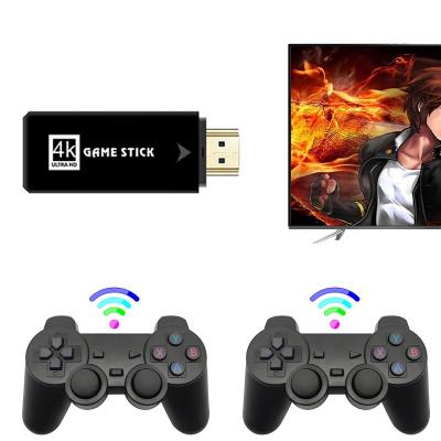 China 4K TV box with 2 gamepads factory 4K HD TV game console player box hot selling video games for sale