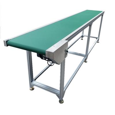 China Factory Customization Simple Operation Belt Conveyor Food Conveyor Belt PVC Green Side Flat Conveyor Belt for sale