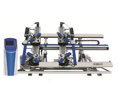 China Building Material Shops Aluminum Window Four Head Corner Crimping Machine for sale