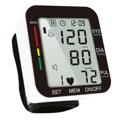 China High Accuracy Optional Automatic Backlight Digital Wrist Watch Blood Pressure Monitor for sale