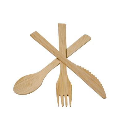 China New Product 170mm Easily Cleaned Disposable Bamboo Cutlery for sale