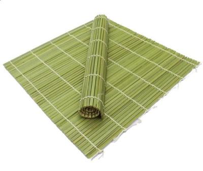 China Sustainable High Quality Easy Use Natural Bamboo Sushi Rolling Mats for sale