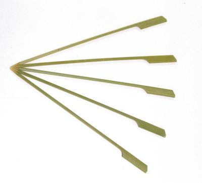 China Teppo's Easily Cleaned Flat Bamboo Skewers for sale