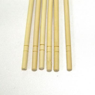 China Cheap Price Japanese Disposable Disposable Round Bamboo Chopsticks for sale