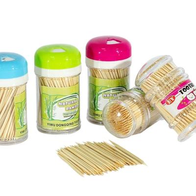 China High quality eco-friendly bamboo toothpicks easily cleaned from double point for sale