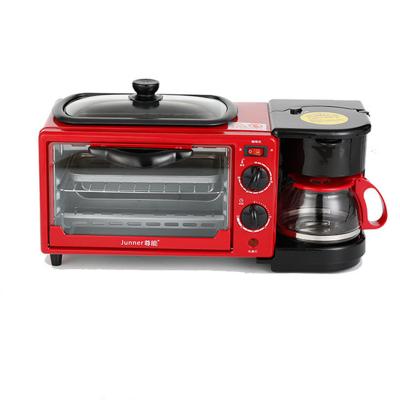 China Attractive price 3 in-1 Smart Oven Breakfast Machine from outside factory supply 3 in 1 breakfast machine 3 speeds and below 2 or 3 pieces black for sale