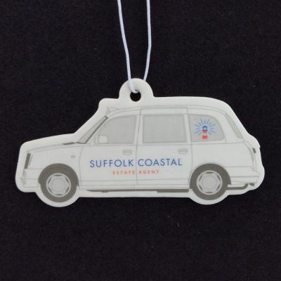 China Keeping Air Fresh Eco Friendly Advertising Multi Scents Paper Custom Car Air Freshener for sale