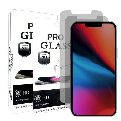 China Anti Oil Anti Spy 9h Privacy Tempered Glass Screen Protector For Iphone 13 Pro Max Xs Max 12 11 Pro Max for sale