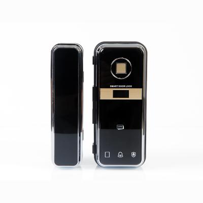 China HAIDA A8 High Security Touch Screen Fingerprint Smart Digital Door /Glass Wooden Door/Frameless Door Frameless Lock for Smart Security Devices for sale