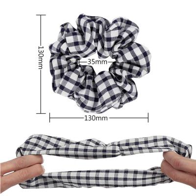 China Fashion OEM Custom Ponytail Holder Hair Scrunchies Women Scrunchies For Decoration for sale