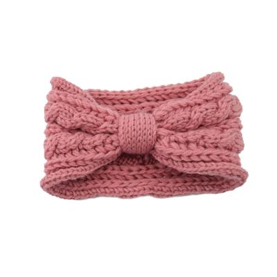 China Fashionable Wide Simple Keep Ear Sweater Warm Sport Knitted Winter Headband for sale