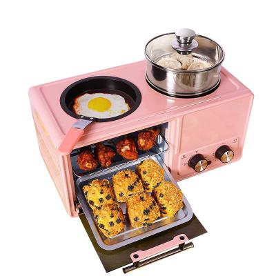 China New Commercial Home Electric Household Kitchen Appliances Multifunctional Automatic 3 In 1 Cooking Oven Steam Breakfast Machine For Family for sale