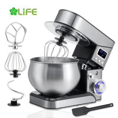 China Planetaryy Powerful Home Kitchen Ejector Button Beater Stirring Commercial Tilt Head Bread Pizza Kneader Machine Food Cake Beater Stand Mixer for sale