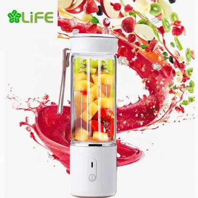 China 500ML Good Quality OEM Personal Fruit Smoothie Handheld Electric Rechargeable Mini Blender Juicer Easy Handling Easy Handling Home Travel for sale