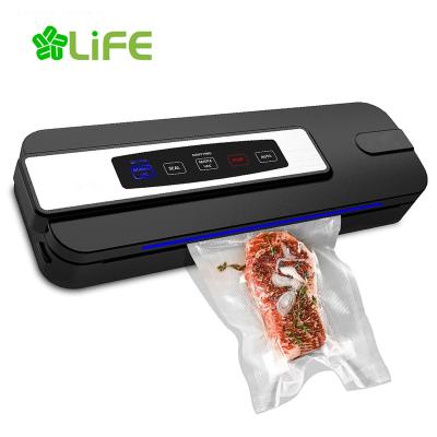 China 2022 Commercial Good New Household Saver Portable Electric Oily Preservative Meat Pack Machine With Bag Rolls Vacuum Sealer for sale