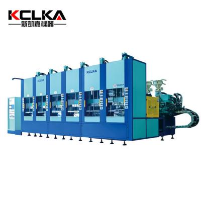 China KCLKA ​​Shoe Factory Brand EVA Injection One Color Sole Molding Machine Servo Motor System EVA Shoes Sole Making Machine for sale