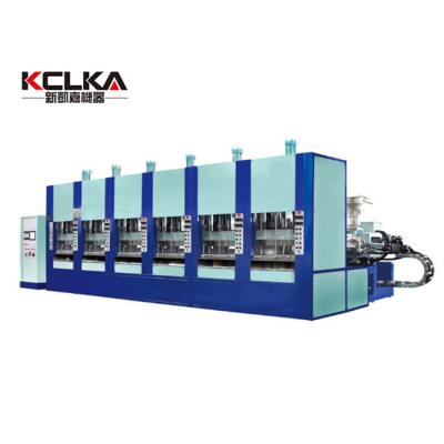 China KCLKA ​​EVA Injection Molding Machine Single Color Two Station Servo Motor Single Automatic Shoe Making Machine for sale