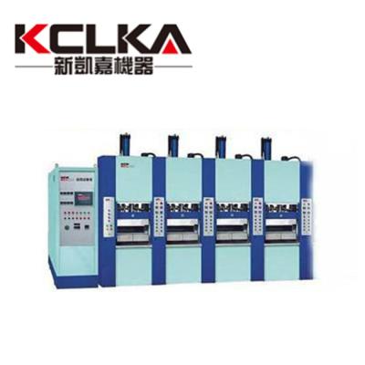 China KCLKA ​​Single Automatic 4 Station EVA Injection Sport Shoe Sole Making Machine Sandal Making Machine With Servo Motor for sale