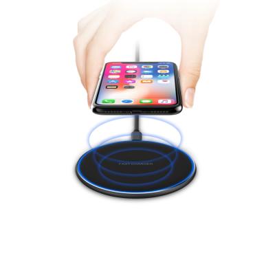 China Amazone Phone 10W/15W Wireless Charger Certified Max Fast Wireless Charging Pad Compatible with iPhone Samsung for sale