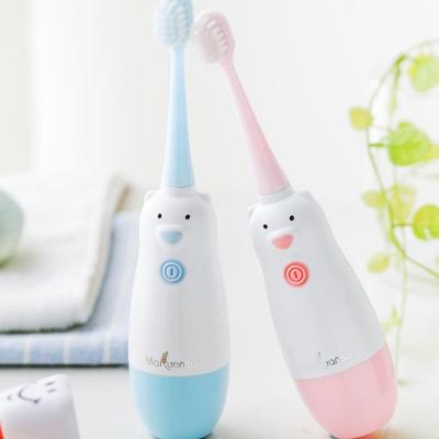 China 2020 Trend 360 Degree Silicone USB Battery Operated Chinese Toothbrush Connect Ultrasonic Electric Children Automatic Extra Soft Toothbrush for sale