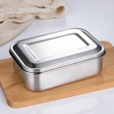 China Stainless Steel Lunch Box Bento Lunch Box Perfect Keep Freshness For Adults Office Thermal Lunch Box Stainless Steel for sale