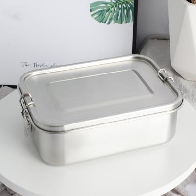 China Freshness Keeping Amazon Stainless Steel Square Bento Lunchbox Eco Friendly Food Carrier Amazon BPA Free for sale