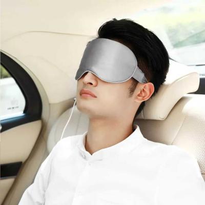 China Dark Circles Christmas Gifts Present For Women Far Infrared Graphene Physiotherapy Sleep Mask Relieve Eye Fatigue Heating Silk Eye Mask for sale