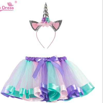 China Anti-Wrinkle Popular Christmas Tutu Party Unicorn Cheap Tutu for sale