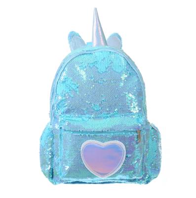 China Wholesale Waterproof Glitter Backpack Young Girls School Backpack Fashion Sequin Backpack for sale