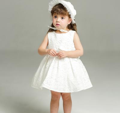 China Breathable White Baptism Dress Baby Toddler Baptism Boutique White Dress for sale