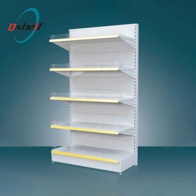 China Corrosion protection supermarket display rack/flat panel shelf/gondola supplier for sale