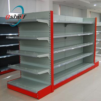 China Single Sided Widely Used Supermarket Equipment Flat Back Panel Shelf for sale