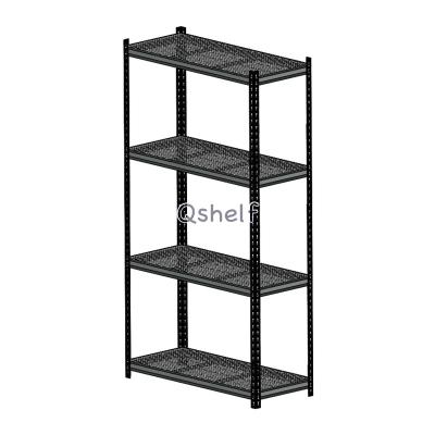 China Industrial Warehouse Storage System Warehouse Storage Rack Price Steel Stacking Shelving Rack Iron Boltless Shelving Rack for sale