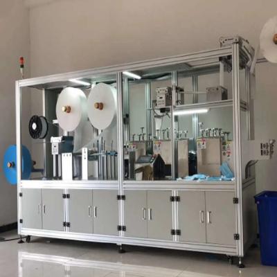 China Masks Making Machine Wholesale All In One Mask Making Machine Flat Elastic Earloop Former Fully Automatic Training Elastic Wide Earloop Mask Machine for sale