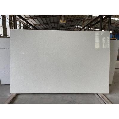 China Easy to install and maintain artificial white countertops, white quartz stone countertops for kitchen or bathroom for sale