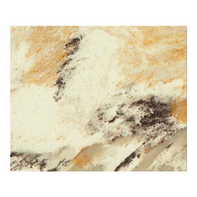 China Easy To Install And Maintain Manufacturer Price Natural Material Plates Scratch Pattern Artificial Quartz Stone for sale