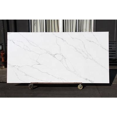 China Easy To Install And Maintain Hot Sale 2021 New Bathroom Sink Artificial White Quartz Stone Slab Manufacturer for sale