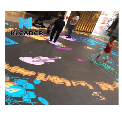 China (Contact Us) 3D/5D Floor Interactive Outdoor Projection Game Interactive Infrared/Radar Indoor/Outdoor Sensing Ground Cable Holographic Dance Floor Art d for sale