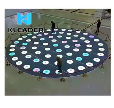 China Indoor/Outdoor Interactive Blast Light Exhibits Show Somatosensory Equipment Digital Art Holographic Wall Games Dynamic Radar Touch LED AR for sale