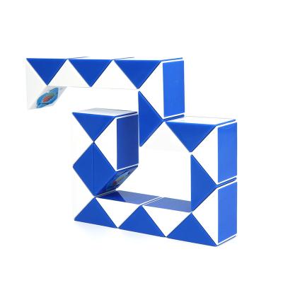 China Promotional DIY TOY ABS Snake Gear Cube Twist Magic Puzzle Professional for sale